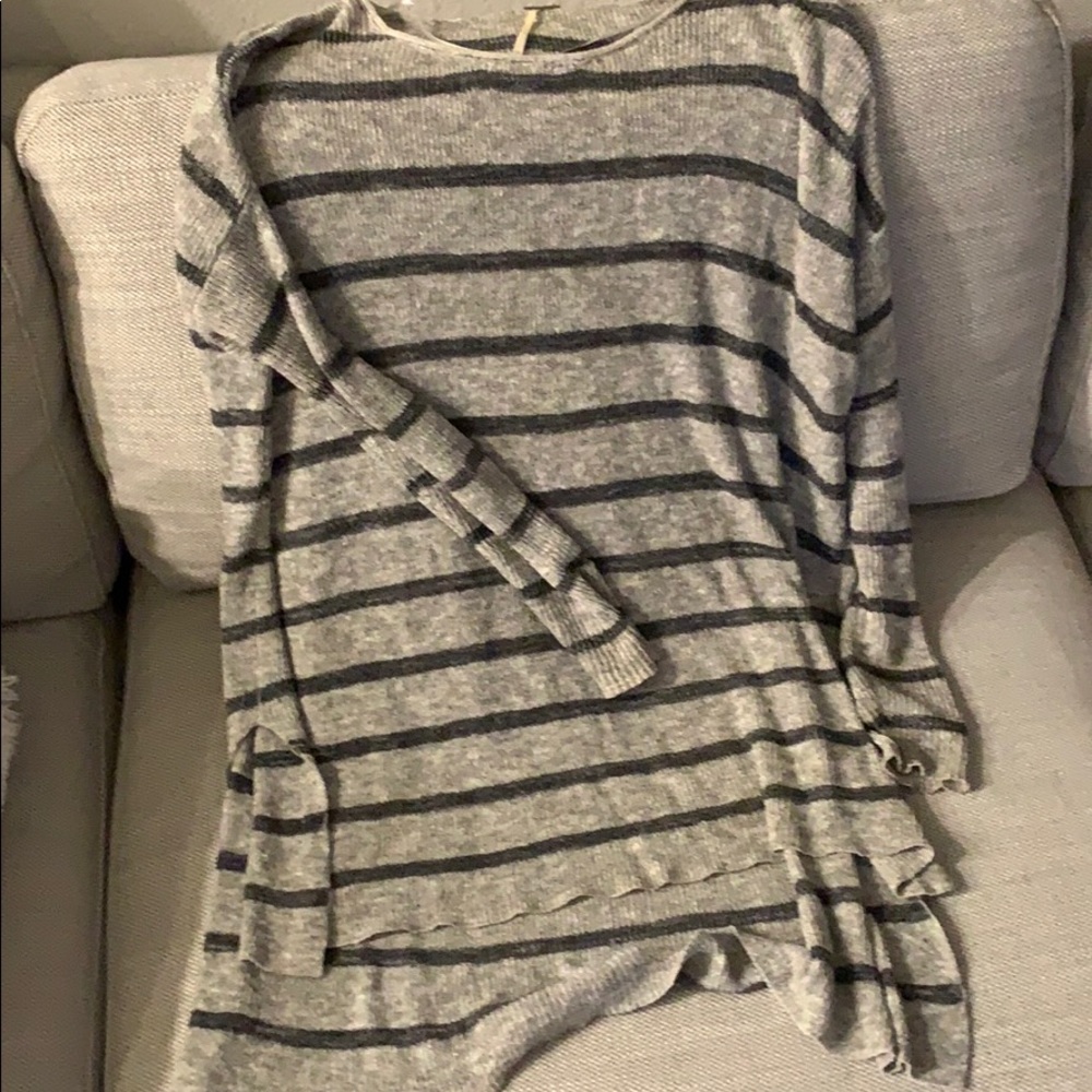 Free People Oversize Hi-Lo Sweater